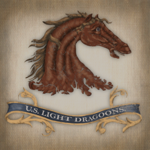 US Light Dragoons Flag